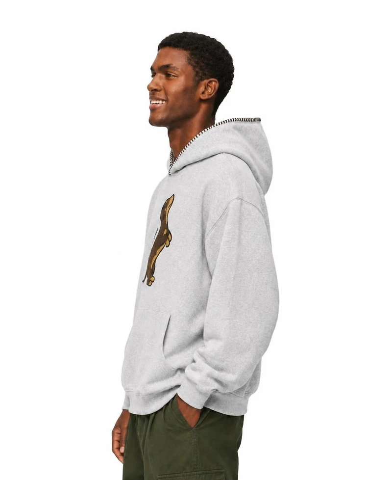 Aelfric Eden Men's Dachshund Pullover Hoodie