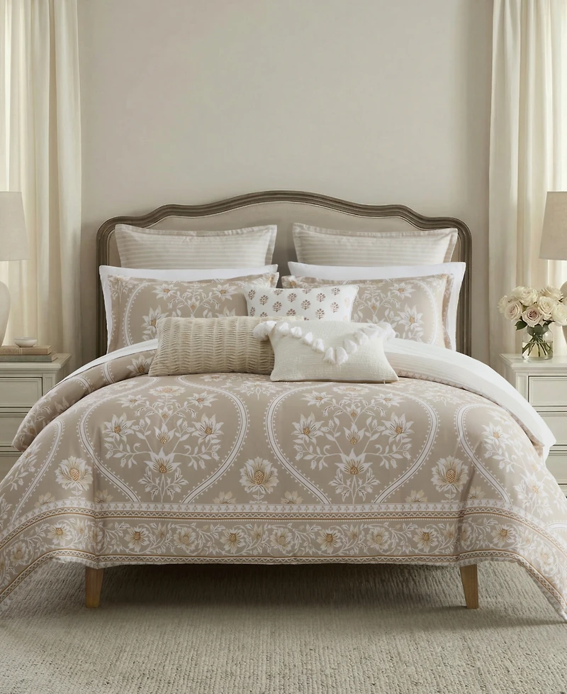 Levtex Home Camellia Textured -Piece Comforter Set
