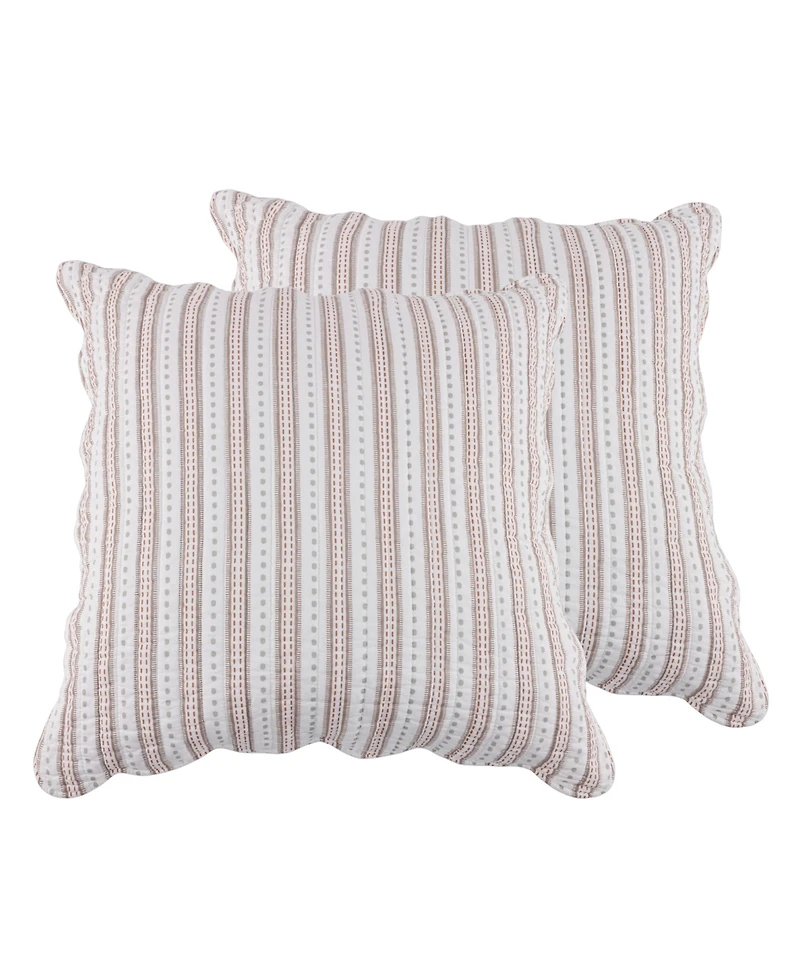Levtex Home Blair 2-Piece Sham Set, European