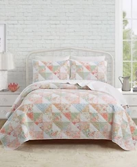 Modern Heirloom Coventry Pieced 3 Piece Quilt Sets