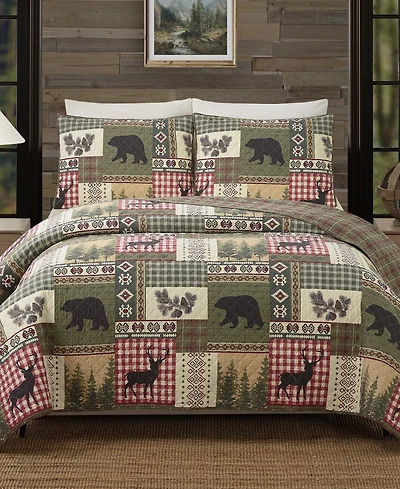 Modern Heirloom Dorset Reversible 3-Piece Quilt Set