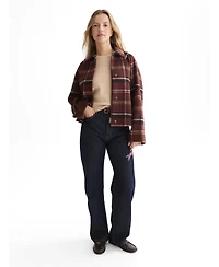 Scotch & Soda Women's Checked Short Jacket