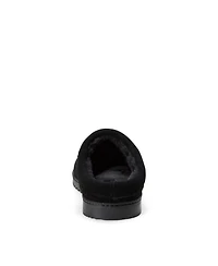 Dearfoams Men's Beckett Genuine Suede Clog Slippers