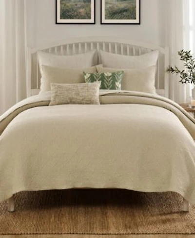 Greenland Home Fashions Harper Jacquard Woven Reversible Coverlet Sets