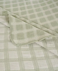 Greenland Home Fashions Millhouse Jacquard-Woven -Piece Coverlet Set