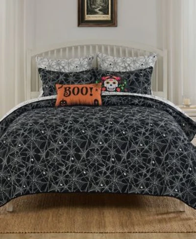 Greenland Home Fashions Spinderella Jacquard Woven Coverlet Sets