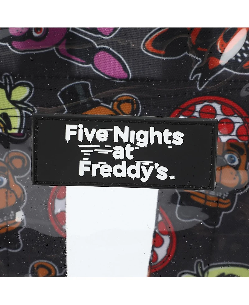 Five Nights at Freddy's Freddy Fazbear 16" Clear Backpack For School And Travel