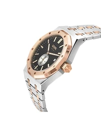 Gevril Men's Swiss Made Gotham Swiss Automatic Two tone Stainless Steel Bracelet Watch