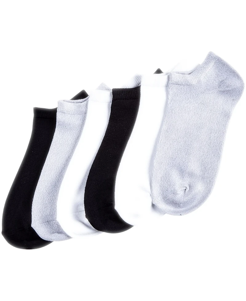 Hue 6 Pack Super-Soft Liner Socks