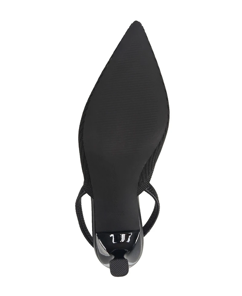 French Connection Women's Bobo Slingback Kitten Heel
