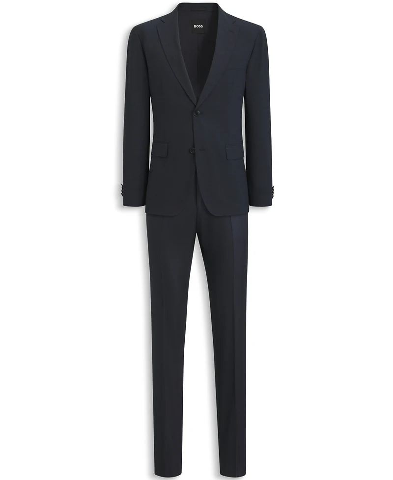Boss by Hugo Boss Men's Performance-Stretch Slim-Fit Suit
