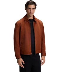 Boss by Hugo x Aston Martin Men's Suede Regular-Fit Jacket