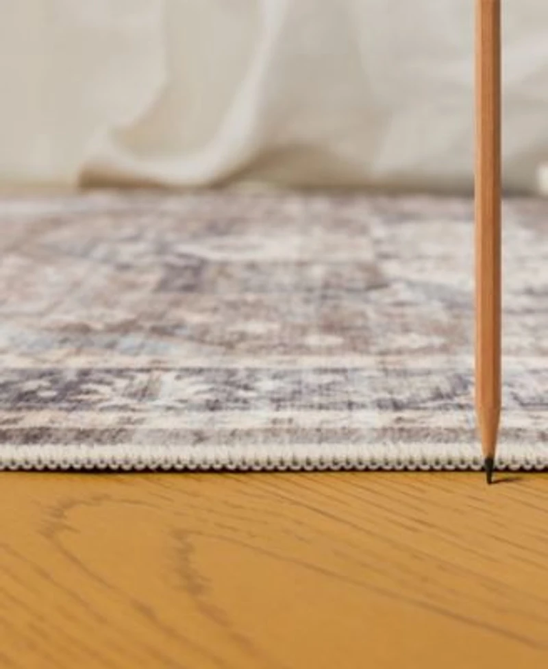 Mink Home Homewell Machine Washable Ham4006 Rug Collection
