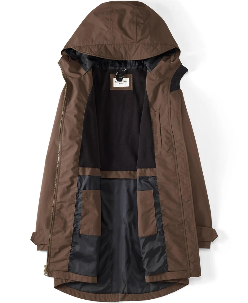 Lands' End Women's Squall A-Line Rain Jacket