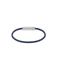 Hugo Boss Men's Ares Air Stainless Steel Blue Leather Bracelet