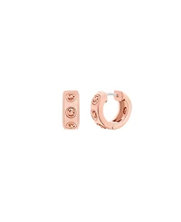 Michael Kors Logo Huggie Earrings