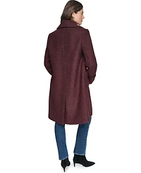 Andrew Marc Women's Regine Slim Wool-Blend Boucle Coat