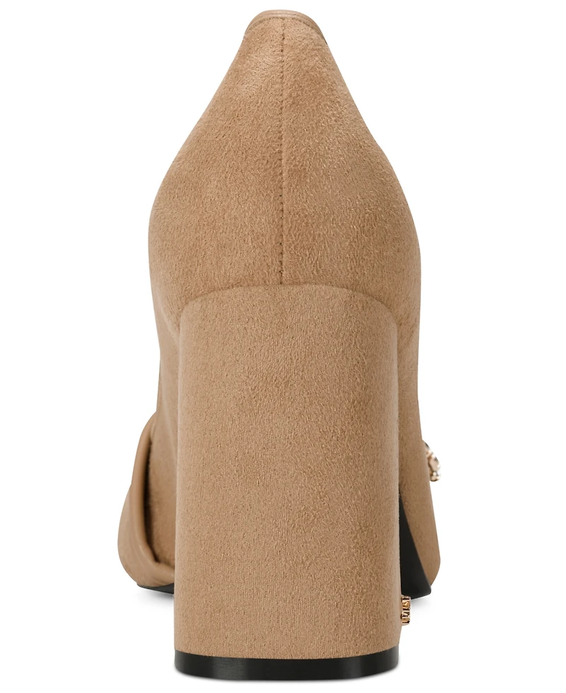 Karl Lagerfeld Paris Women's Savannah Slip-On High Pumps