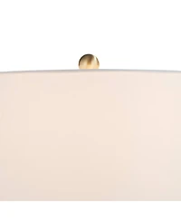 Possini Euro Design Possini Euro Kelly 27" High Fluted Glass Table Lamp Set of 2