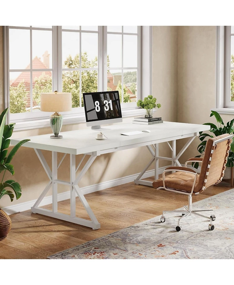 Tribesigns 70.86" Industrial Executive Desk