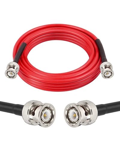 Lofree Low Loss 50 Ohm Bnc Coaxial Cable Extension for Rf Radio Antennas