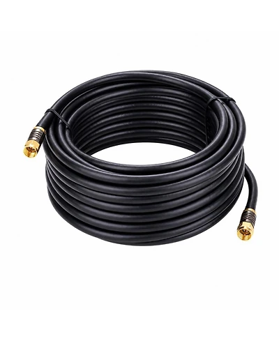 Lofree Quad-Shield RG6 Coaxial Cable 100 ft.