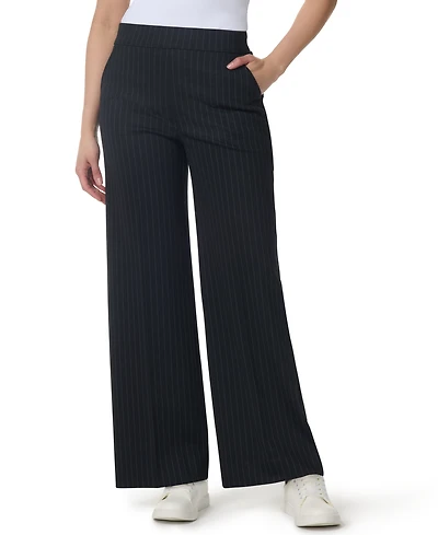 Gloria Vanderbilt Women's High-Rise Wide-Leg Ponte Pants
