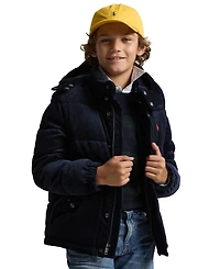 Polo Ralph Lauren Boys' 8-20 Convertible Corduroy Down Jacket
