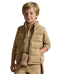 Polo Ralph Lauren Boys' 2T-7 The Gorham Down Embroidered Vest