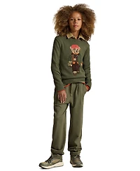 Polo Ralph Lauren Boys' 8-20 Bear Embroidered Sweater