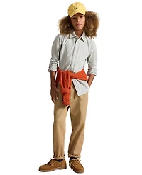 Polo Ralph Lauren Boys' 8-20 Striped Cotton Oxford Shirt