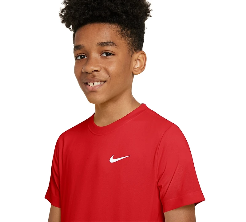 Nike Big Kids Legend Dri-fit Logo Graphic T-Shirt