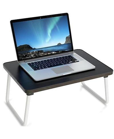 Gnuadz Foldable Lap Desk Laptop Tray Bed Couch Portable Breakfast Table Stand Reading Writing