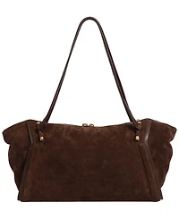 Kenneth Cole Highline East West Leather Zipper Extra-Large Tote Handbag