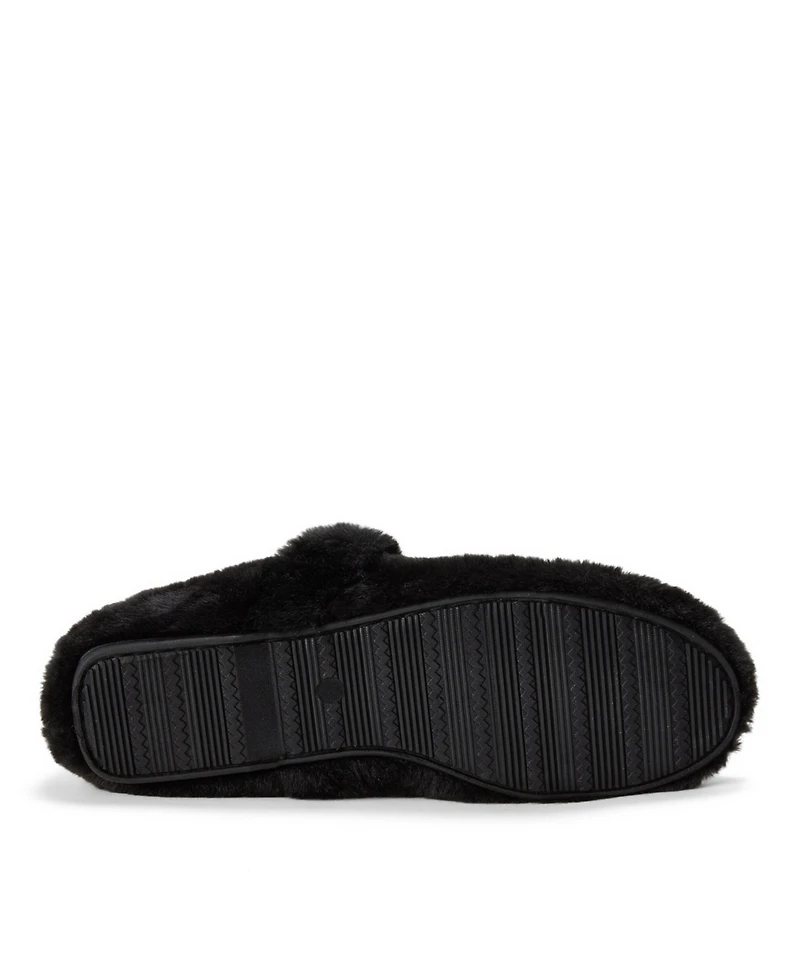 Dearfoams Women's Pennie Maryjane With Bow Slippers