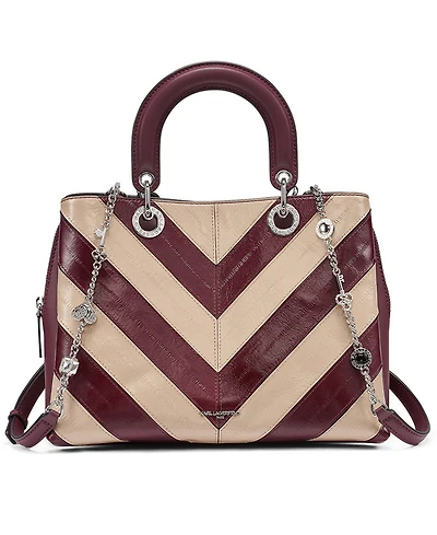 Karl Lagerfeld Paris Benoite Medium Satchel Handbag