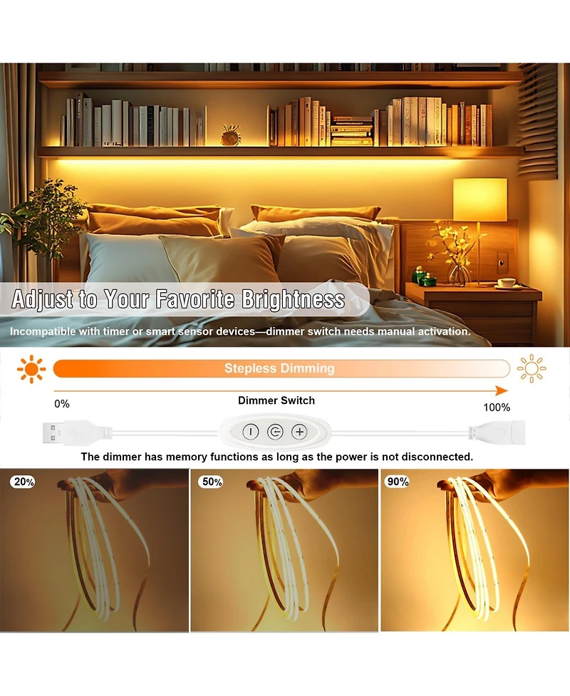 Lofree Dimmable Usb Flexible Led Strip Light