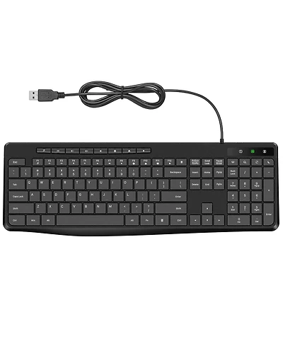 Lofree Wired Quiet Low-Profile Keyboard for Usb