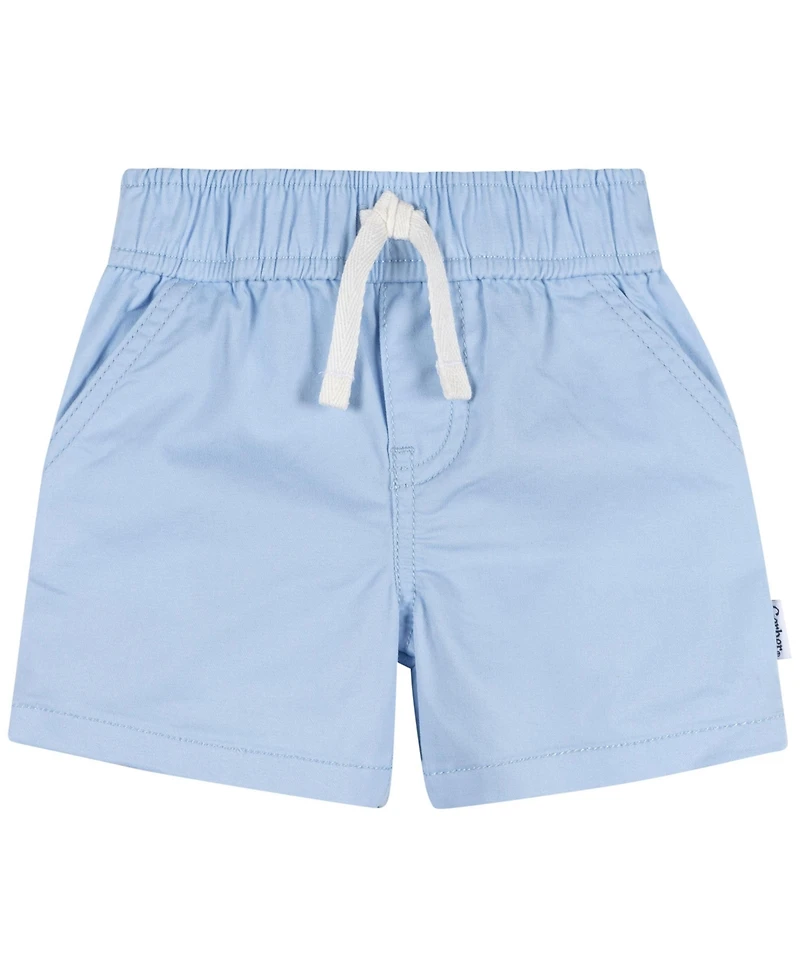 Gerber Baby Boys 2-Pack Shorts, 0-3 Months