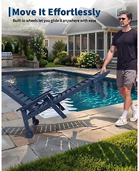 Hdpe Lounge Chair 2-Pack