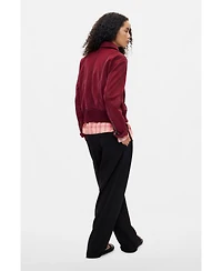Desigual Women's Jacket Leather Effect