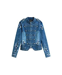 Desigual Women's Embroidered Jacket M C Lacroix