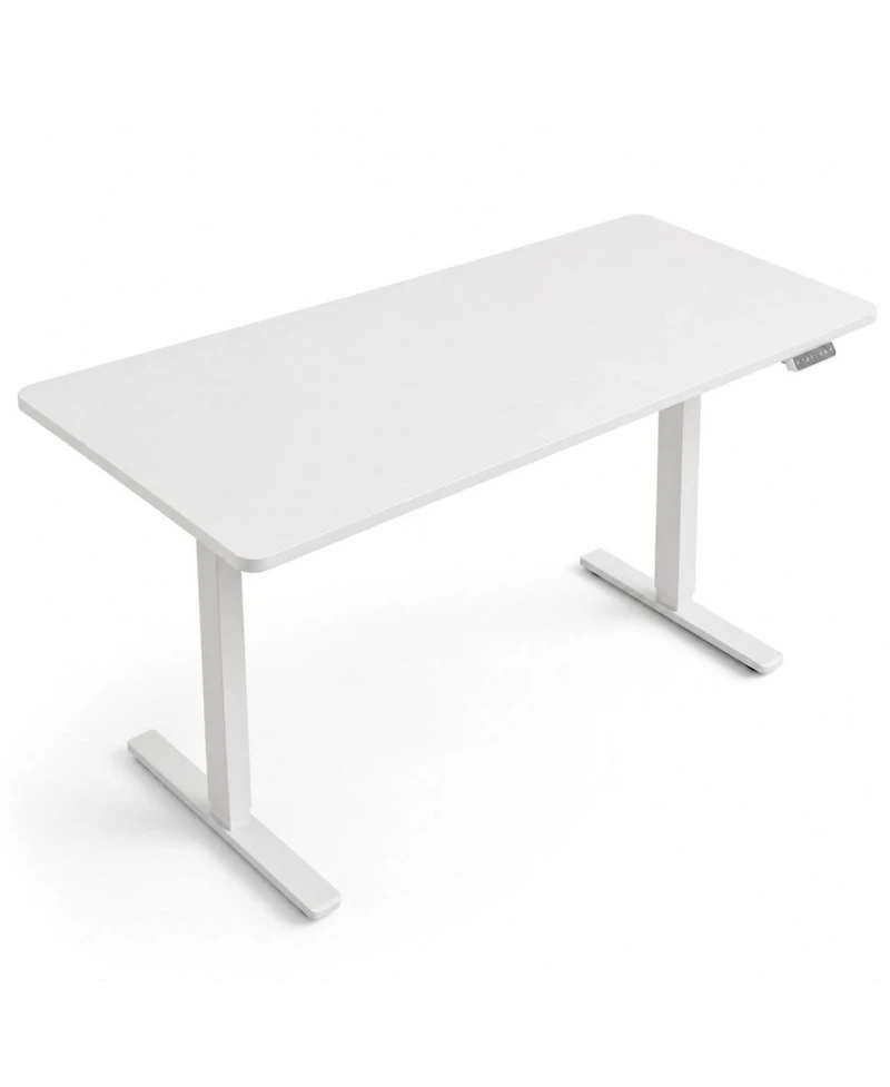47"x24" Electric Height Adjustable 2-Fold Sit-Stand Desk