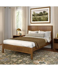 Plank+Beam Sera Fluted Queen Bed