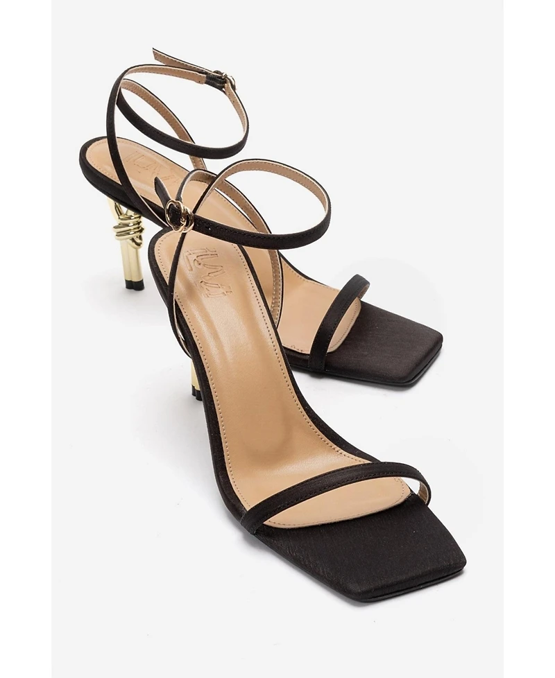 Prologue Shoes Women's Sone Stiletto Ankle Strap Sandal