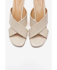 Prologue Shoes Women's Yavin Cross Strap Wedge Sandal