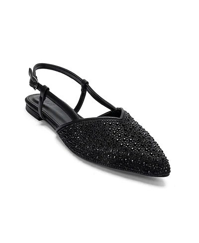 Prologue Shoes Women's Rexton Embellished Slingback Pump