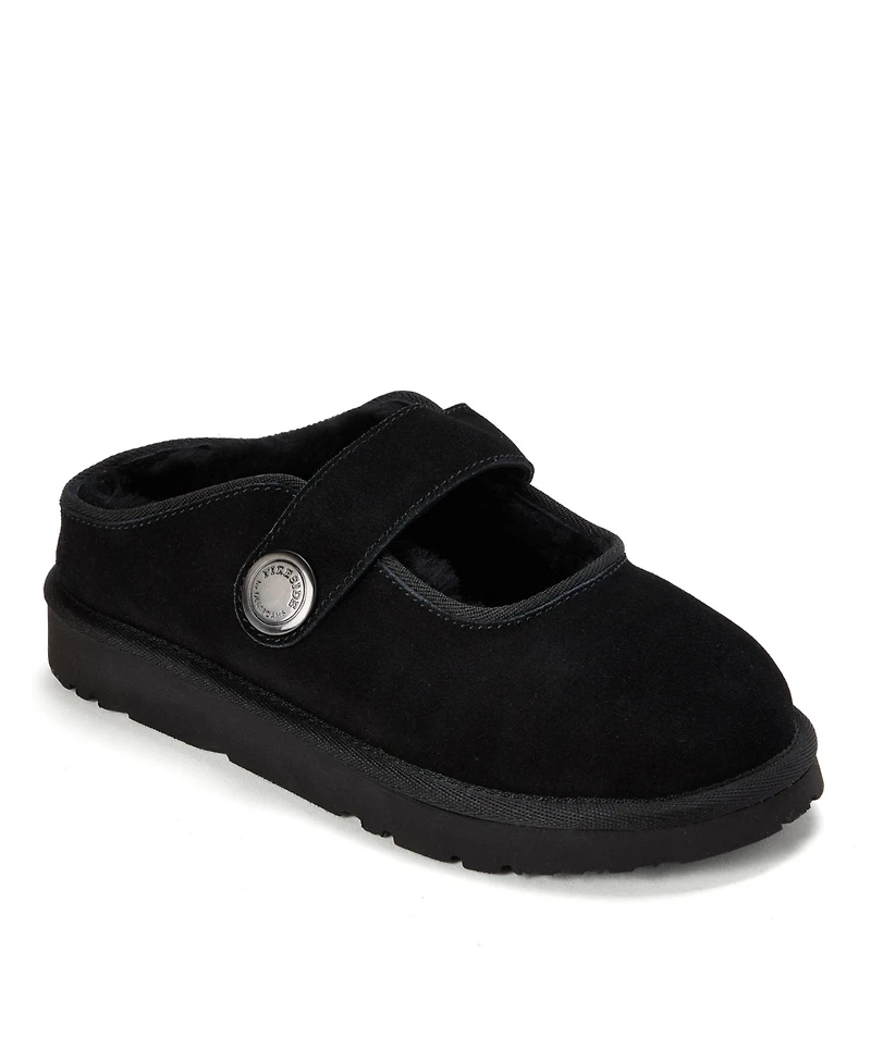 Dearfoams Women's Fireside by Coin Maryjane Slippers