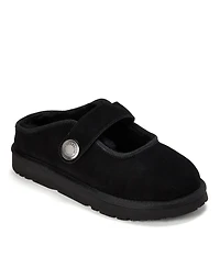 Dearfoams Women's Fireside by Coin Maryjane Slippers