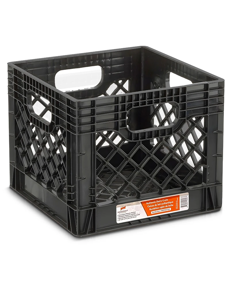 Juggernaut Storage Crate for Office Storage and Classroom Organization, 4-Pack